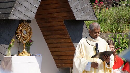 Pfarre Goefis Fronleichnamsprozession 08.06.2023